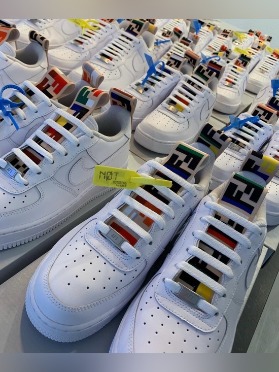 Custom FF Nike AF1 🌈